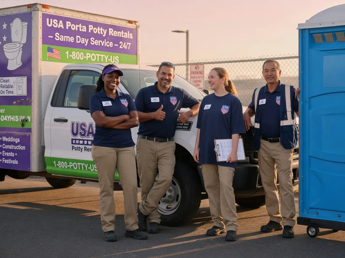 Porta Potty Rental company in Claudville, VA